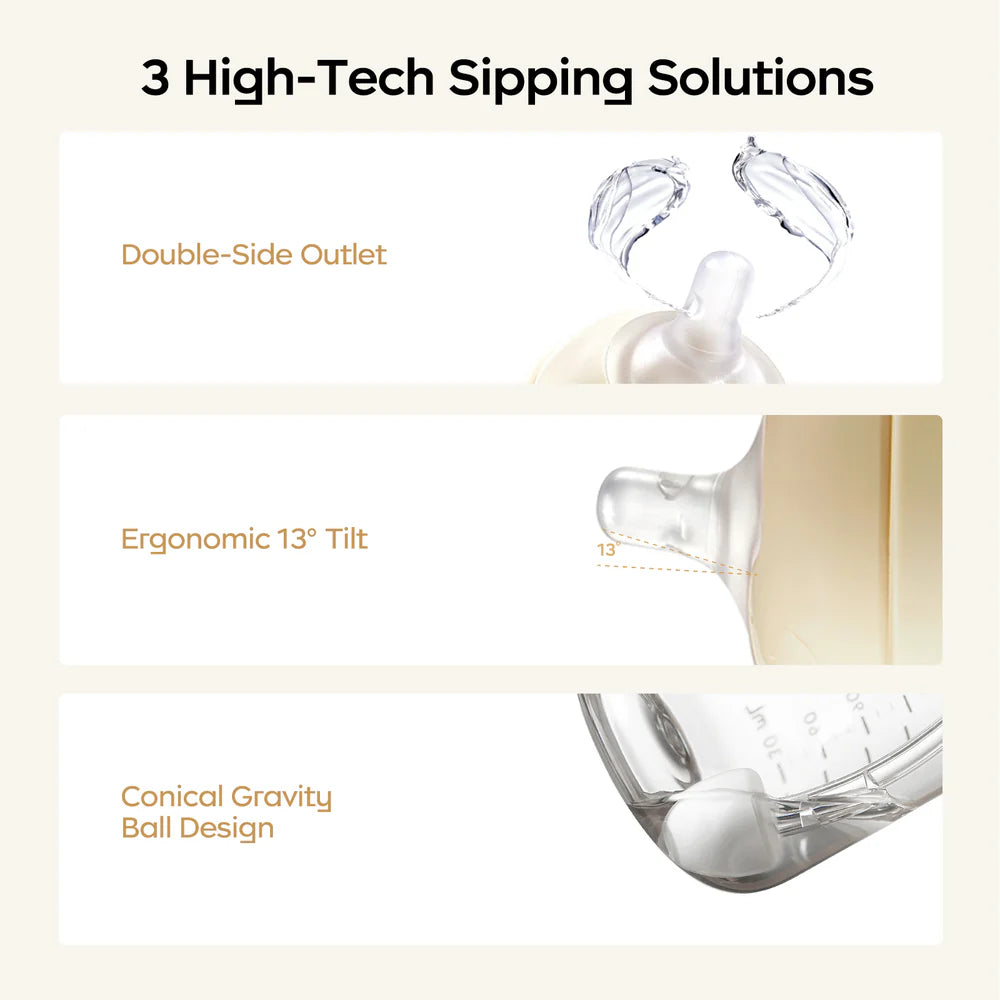 Tilted Anti-Spill Sippy Cup