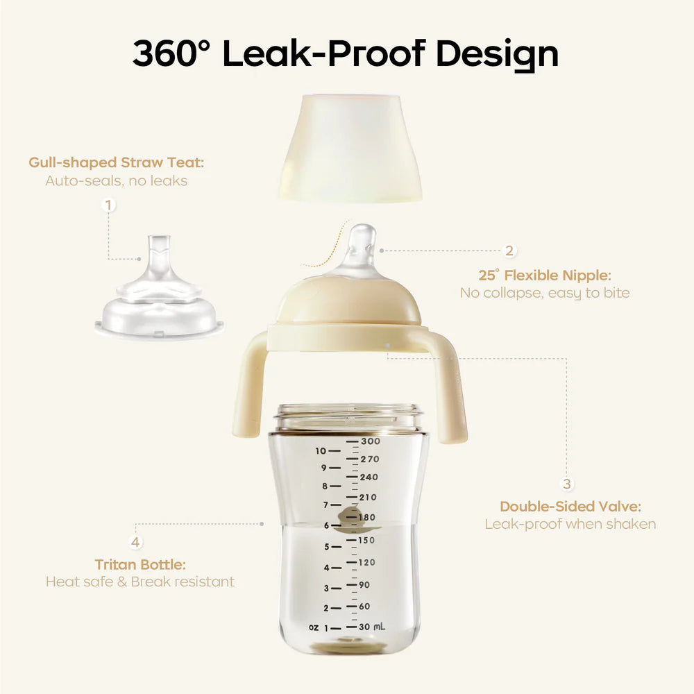 Tilted Anti-Spill Sippy Cup