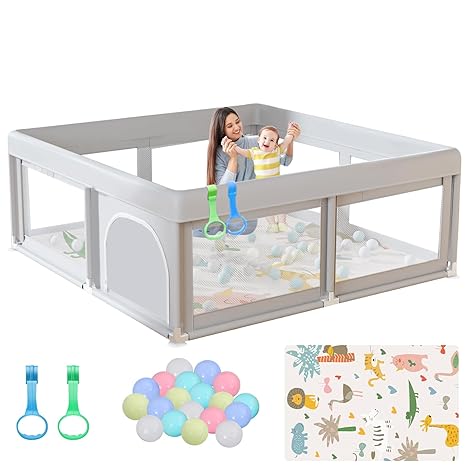 Minuvy Baby Playpen