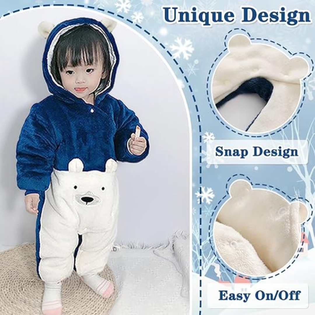 Minuvy Snowsuit Bear