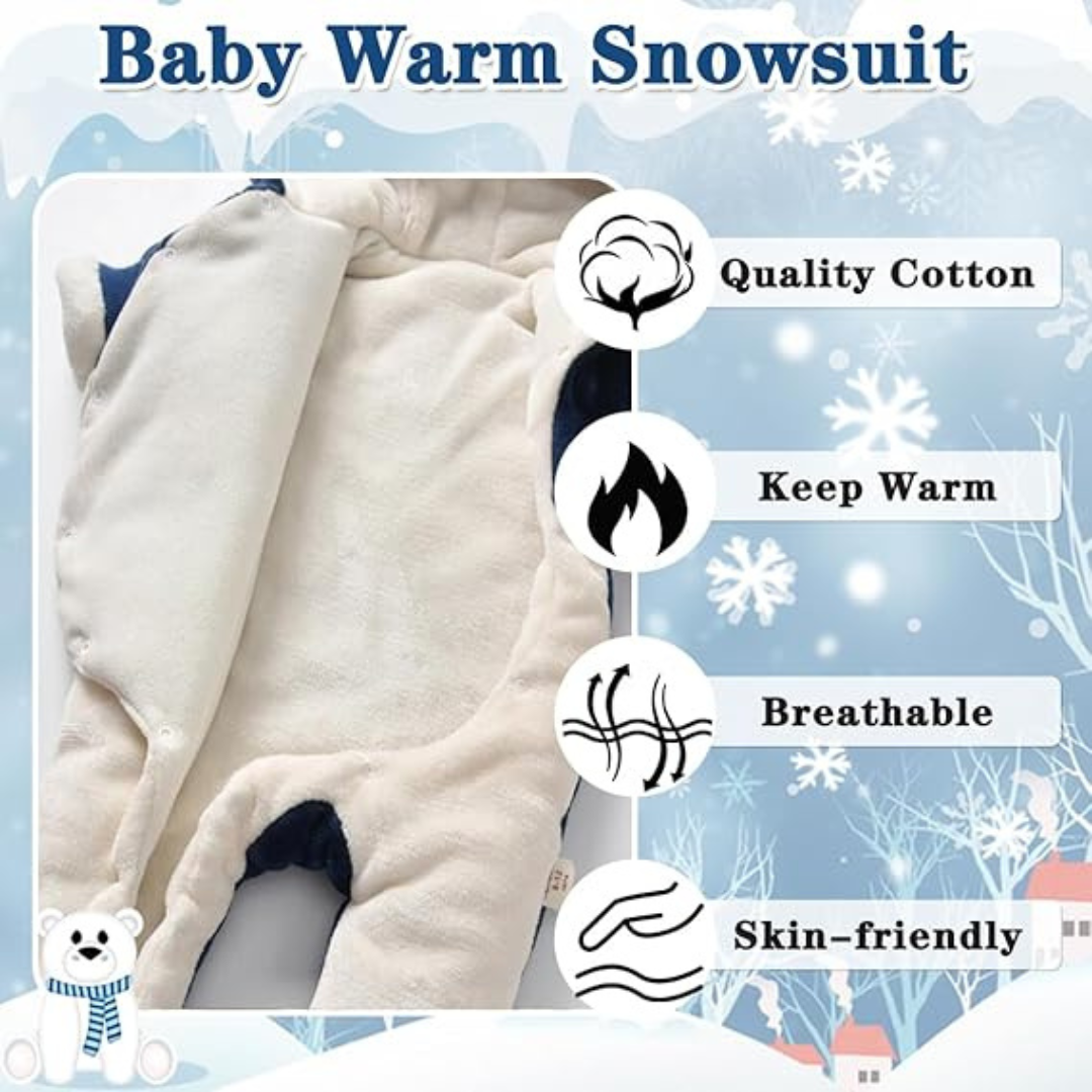 Minuvy Snowsuit Bear