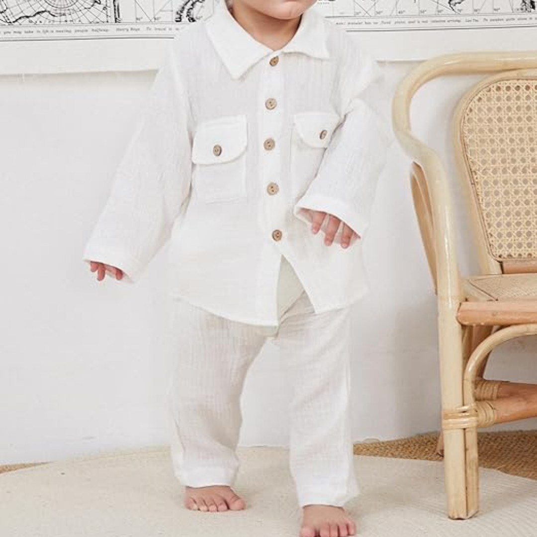 Minuvy Toddler Boy Linen