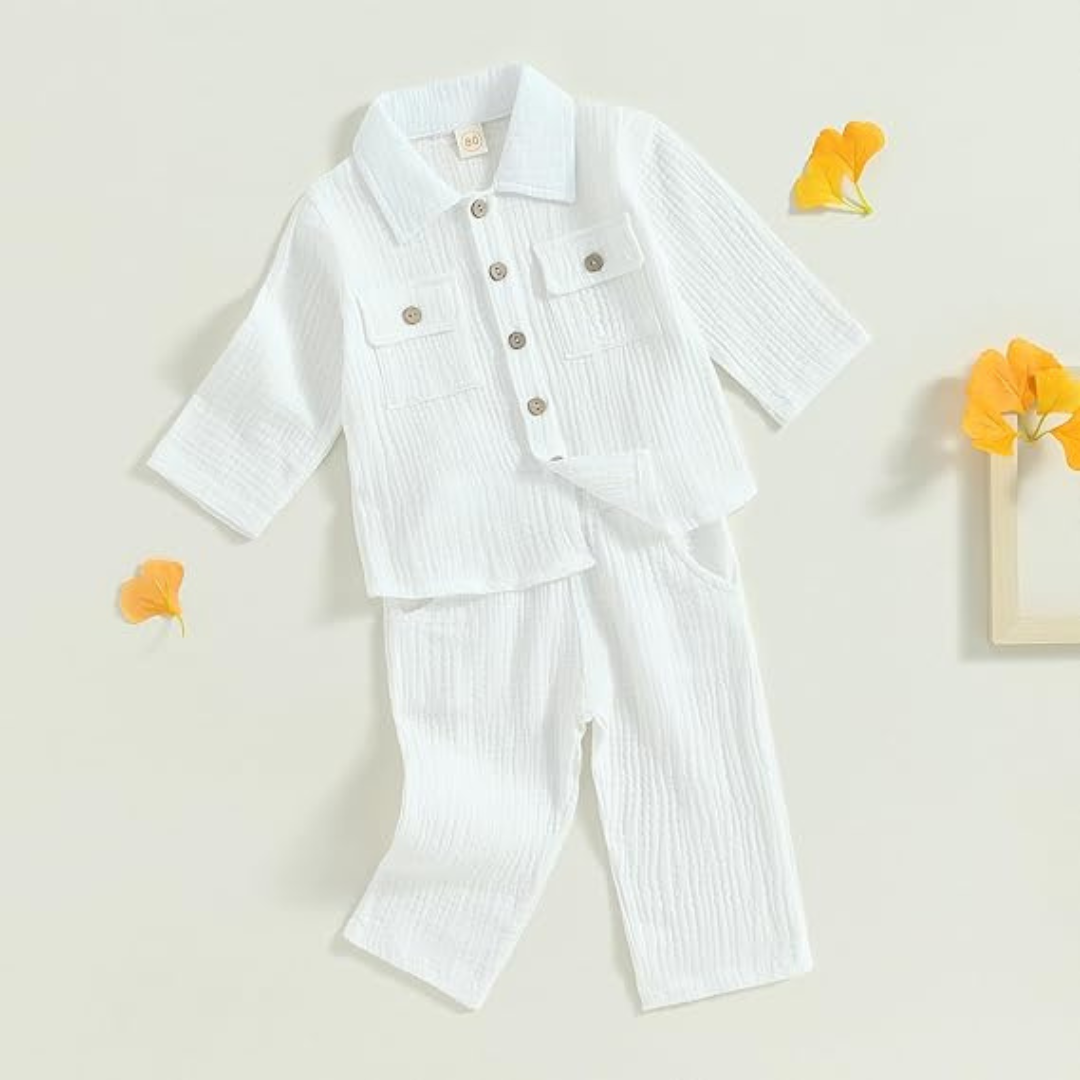 Minuvy Toddler Boy Linen