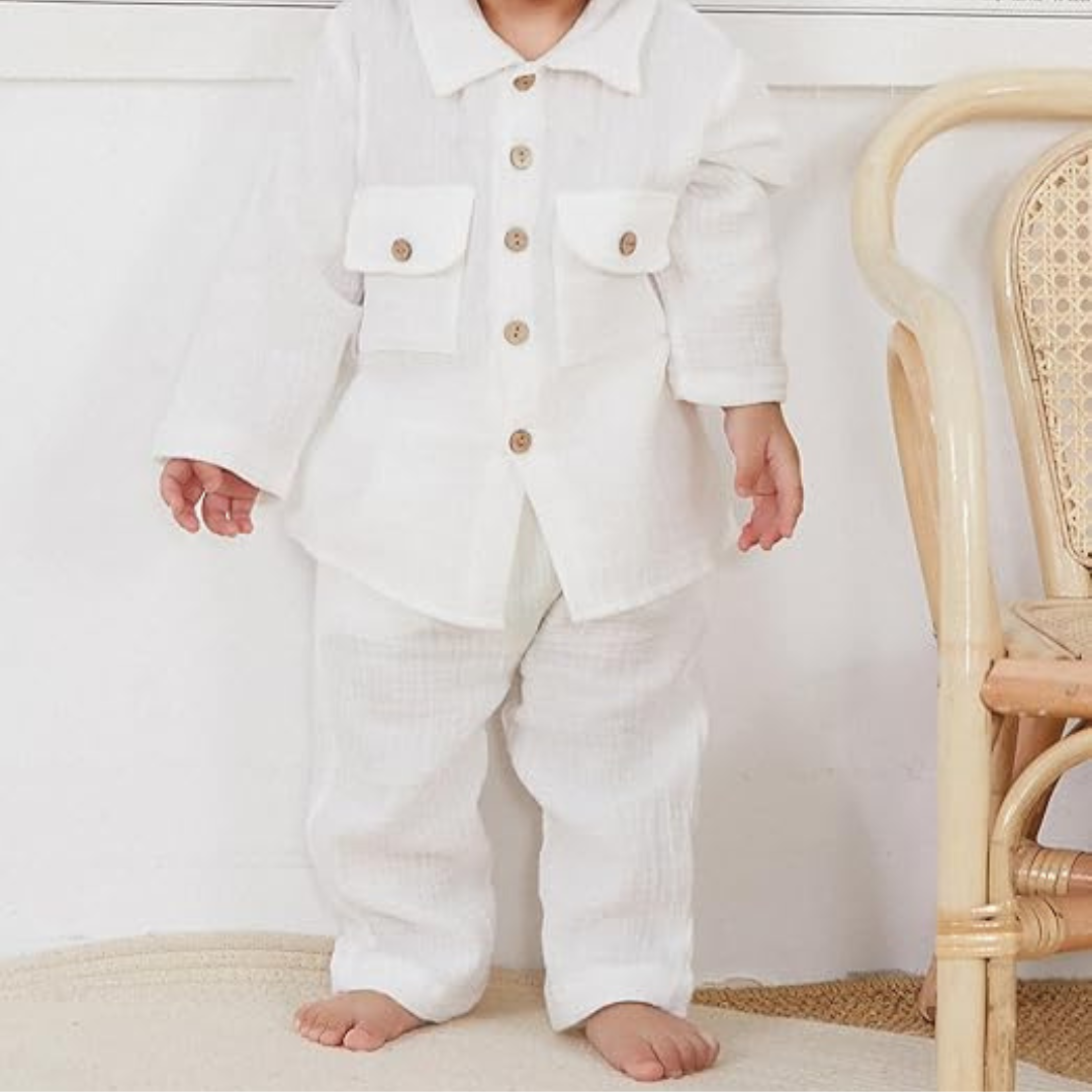 Minuvy Toddler Boy Linen