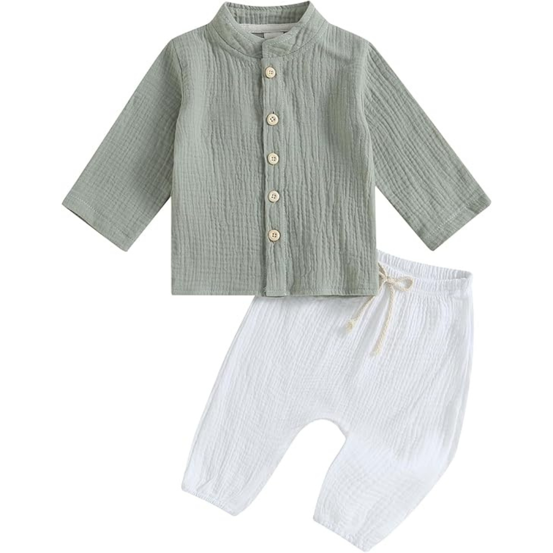 Minuvy Toddler Boy Linen