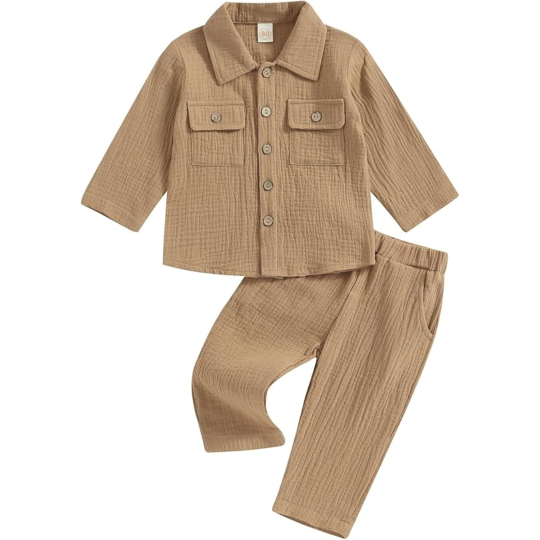 Minuvy Toddler Boy Linen
