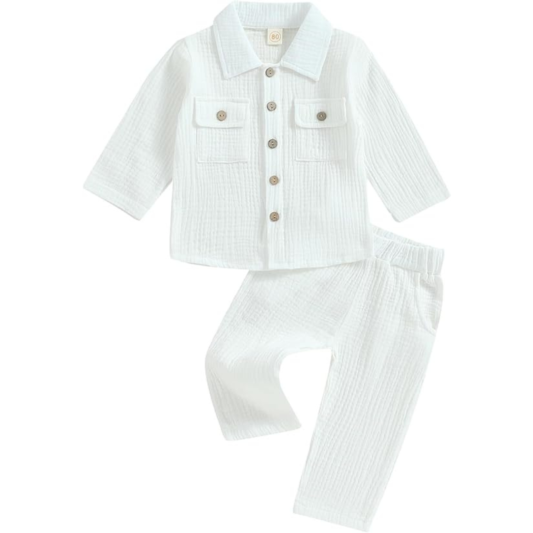 Minuvy Toddler Boy Linen