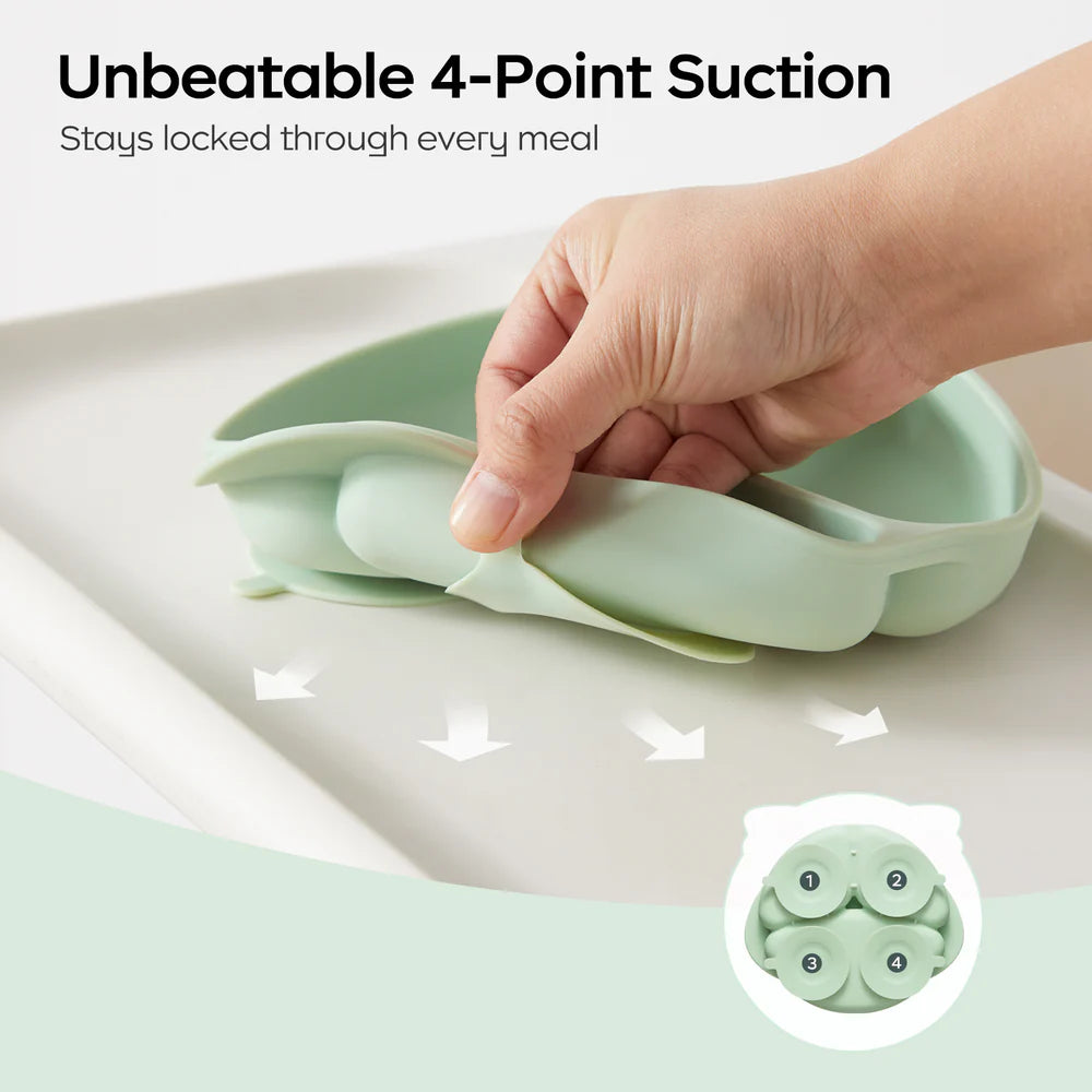 Owl Power Suction Silicone Plate
