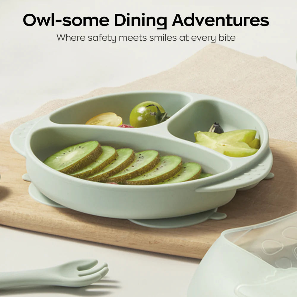Owl Power Suction Silicone Plate
