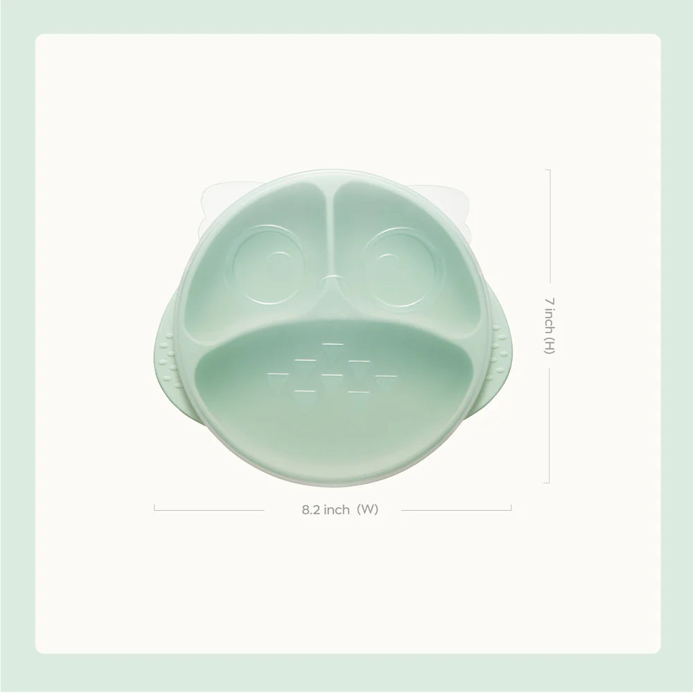 Owl Power Suction Silicone Plate