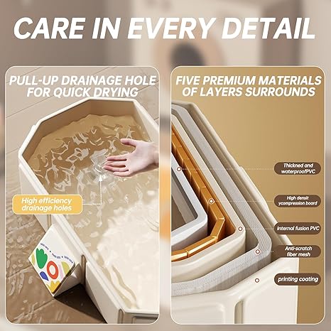 Minuvy Foldable Kids Bathtub