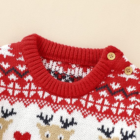 MInuvy Christmas Knit Sweater