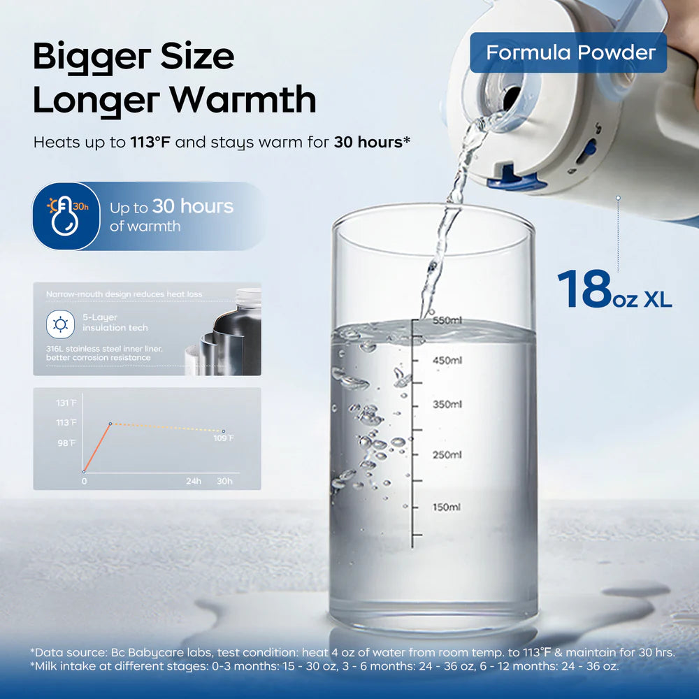 Portable Water and Milk Warmer