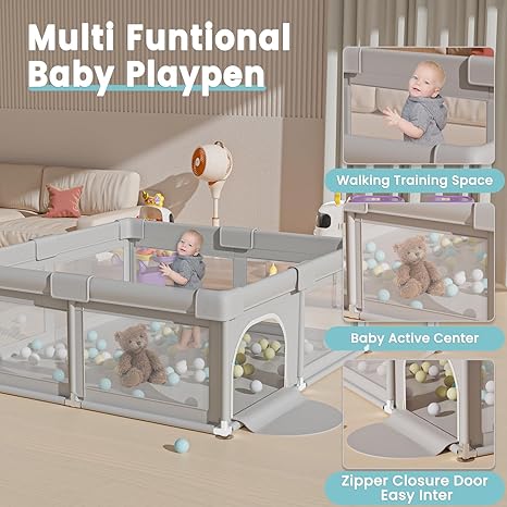 Minuvy Baby Playpen