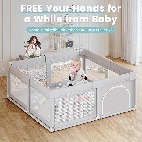Minuvy Baby Playpen