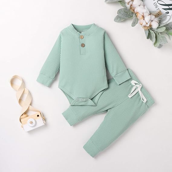 Minuvy Cotton Long Sleeve Romper