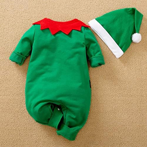 MInuvy Christmas Elf Romper + Hat