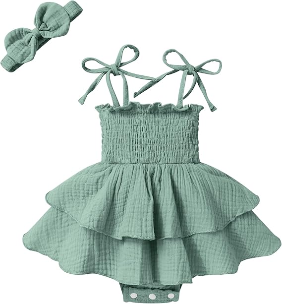 Minuvy Summer Romper Dress Sleeveless