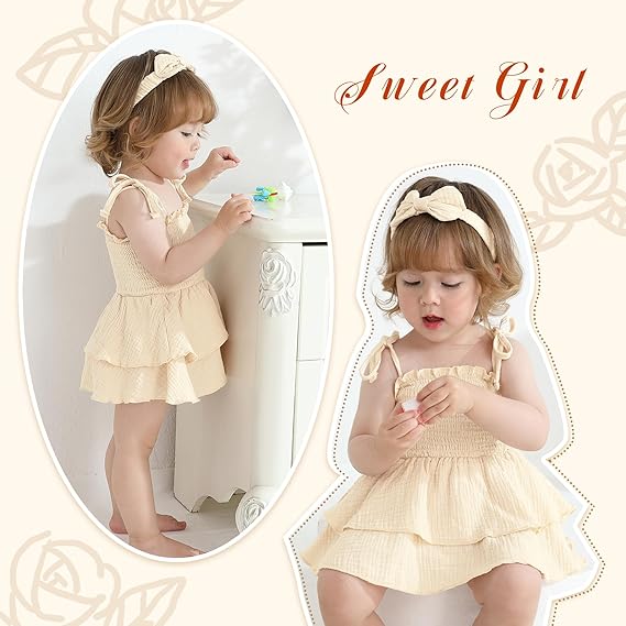 Minuvy Summer Romper Dress Sleeveless