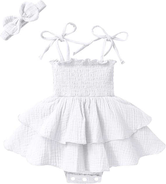 Minuvy Summer Romper Dress Sleeveless