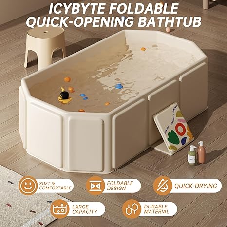 Minuvy Foldable Kids Bathtub
