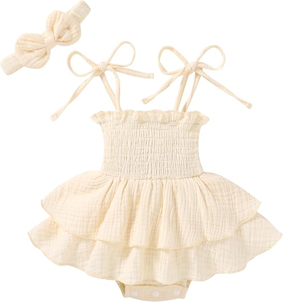 Minuvy Summer Romper Dress Sleeveless